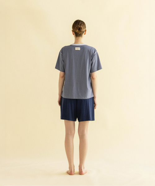 2DREAMERS(2ドリーマーズ)の「ブルースティッチ 綿 Tシャツ(Tシャツ/カットソー・レディース・その他・S/M/M/L/L/XL)」の4枚目の写真