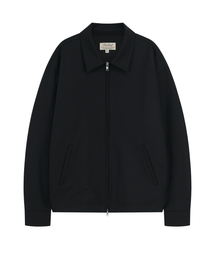 BELLIEF（ベリーフ）の「Wool Gabardine Club Jacket (Black)（MA-1）」