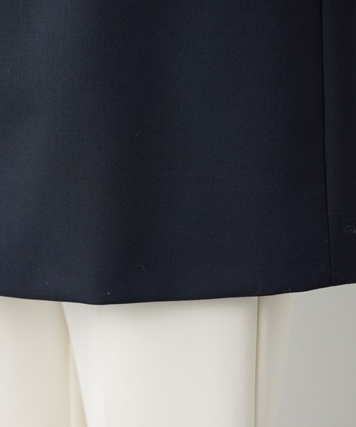 Whim Gazette（ウィムガゼット）の「マリンテーラードジャケット（テーラードジャケット・レディース・ネイビー/オフホワイト・FREE）」の5枚目の写真