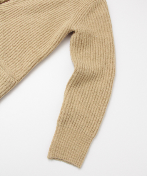 URBAN RESEARCH（アーバンリサーチ）の「UR 畦ロングカーディガン（カーディガン/ボレロ・レディース・グレー/ベージュ・FREE）」の11枚目の写真