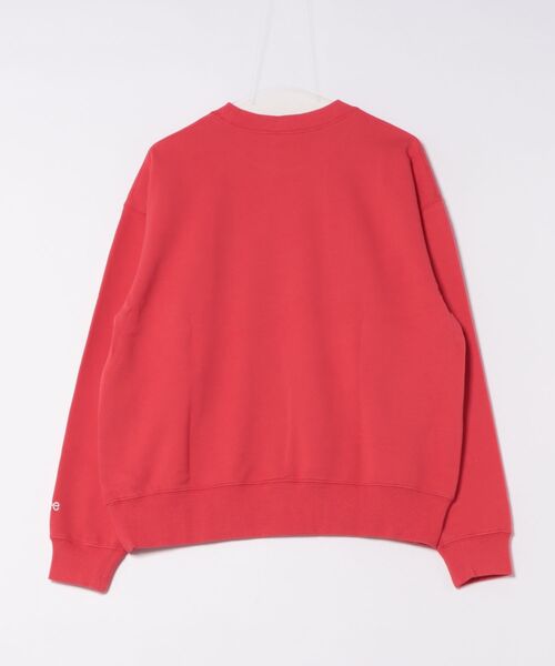 Lee(リー)の「Lee/リー デニムロゴパッチスウェット(スウェット・メンズ・オフホワイト/レッド/グリーン・SMALL/MEDIUM/X-LARGE/LARGE)」の4枚目の写真