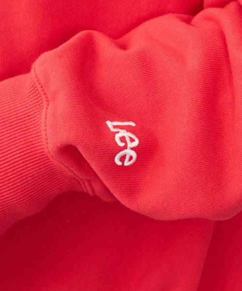 Lee(リー)の「Lee/リー デニムロゴパッチスウェット(スウェット・メンズ・オフホワイト/レッド/グリーン・SMALL/MEDIUM/X-LARGE/LARGE)」の14枚目の写真