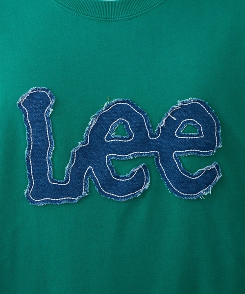 Lee(リー)の「Lee/リー デニムロゴパッチスウェット(スウェット・メンズ・オフホワイト/レッド/グリーン・SMALL/MEDIUM/X-LARGE/LARGE)」の19枚目の写真
