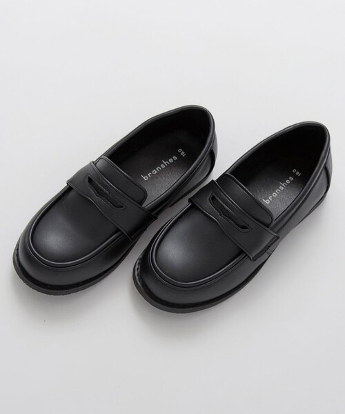 BRANSHES（ブランシェス）の「ローファー（ドレスシューズ・キッズ・ブラック・20.0cm/18.0cm/21.0cm/19.0cm）」の2枚目の写真