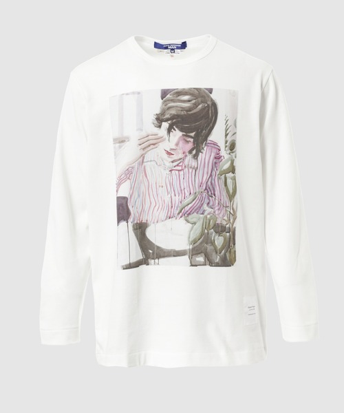 JUNYA WATANABE MAN(ジュンヤワタナベマン)の「MERZ B. SCHWANEN PRINT TEE A柄『MUNCH』 B柄『PEYTON』(Tシャツ/カットソー・メンズ・A/B・M/L)」の1枚目の写真