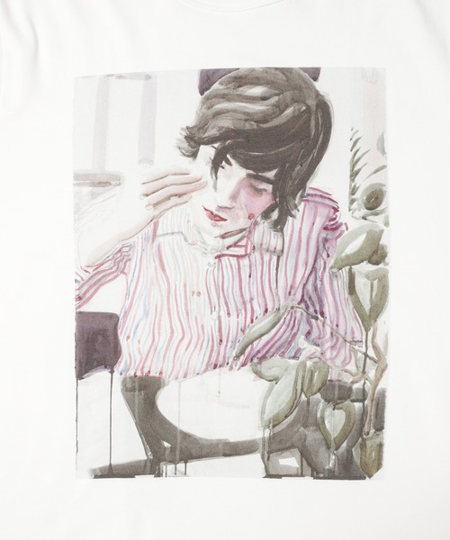 JUNYA WATANABE MAN(ジュンヤワタナベマン)の「MERZ B. SCHWANEN PRINT TEE A柄『MUNCH』 B柄『PEYTON』(Tシャツ/カットソー・メンズ・A/B・M/L)」の6枚目の写真