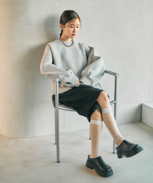 LEPSIM(レプシィム)の「ボリュームサボ 636538(その他シューズ・レディース・ブラック・LARGE/MEDIUM)」の11枚目の写真