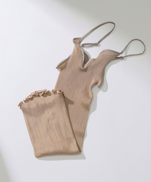 AROMATIQUE（アロマティック）の「AROMATIQUE アロマティック  シルクVネックキャミソール J784AR（キャミソール）」