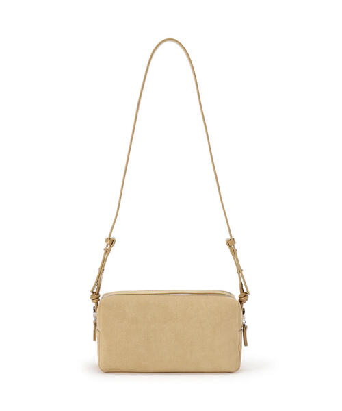 ADD CULUMN(アドカラム)の「ADD CULUMN(アドカラム) TABLET BOX SUEDE(ショルダーバッグ・レディース・ベージュ・F)」の3枚目の写真