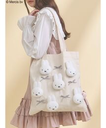 Miffy（ ミッフィー）の「リボンもこもこmiffyトート（トートバッグ）」