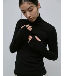 アンゴラ ニット」に該当するレディースのニット/セーター（ブラック