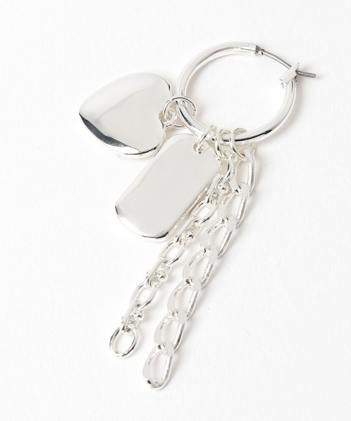 HARE（ハレ）の「モチーフツキピアス(HARE)（ピアス（両耳用）・レディース・シルバー・FREE）」の9枚目の写真