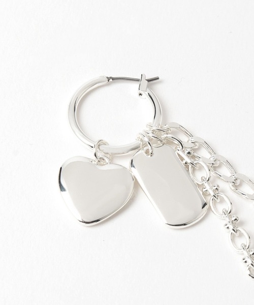 HARE（ハレ）の「モチーフツキピアス(HARE)（ピアス（両耳用）・レディース・シルバー・FREE）」の10枚目の写真