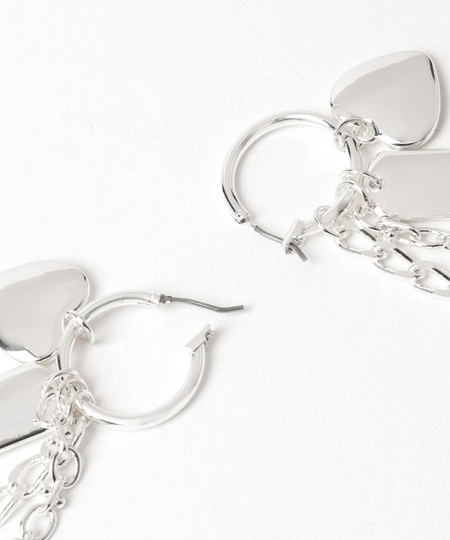 HARE（ハレ）の「モチーフツキピアス(HARE)（ピアス（両耳用）・レディース・シルバー・FREE）」の12枚目の写真