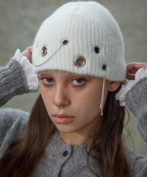 OOH-AHH（ウーアー）の「チェーンビーニー（アイ）（ニットキャップ/ビーニー）」