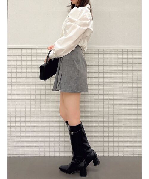 dazzlin（ダズリン）の「2WAYボウタイタックペプラムブラウス（シャツ/ブラウス・レディース・その他1/ブルー/オフホワイト・FREE）」の20枚目の写真