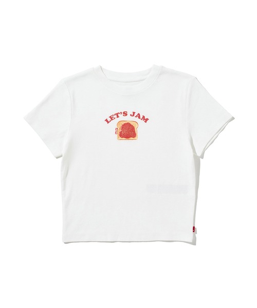 Levi's（リーバイス）の「Levi's/リーバイス グラフィック エッセンシャル スポーティ Tシャツ（Tシャツ/カットソー・レディース・ホワイト・XS/S/M）」の3枚目の写真