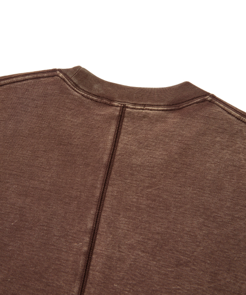 MMIC(エムエムアイシー)の「VEIL LONG SLEEVE (BROWN)(スウェット・メンズ・その他・M/L/XL)」の5枚目の写真