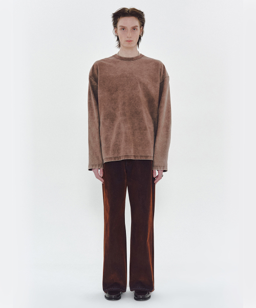 MMIC(エムエムアイシー)の「VEIL LONG SLEEVE (BROWN)(スウェット・メンズ・その他・M/L/XL)」の8枚目の写真