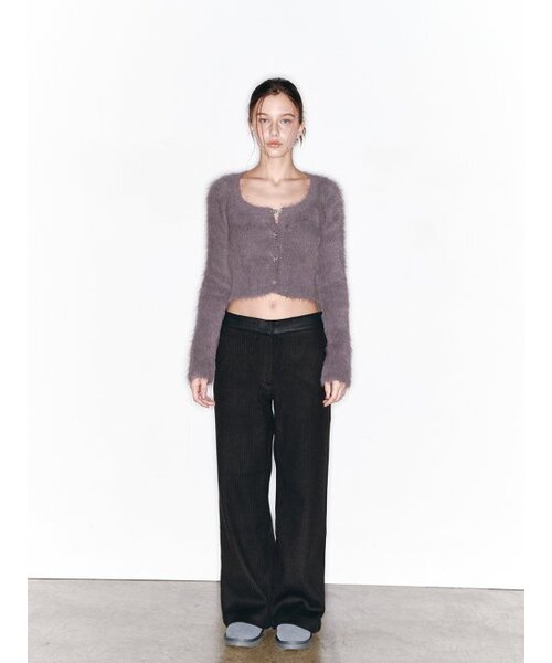 ASURA(アスラ)の「リブニットパンツ (ブラック)(その他パンツ・レディース・その他・ONE SIZE)」の3枚目の写真