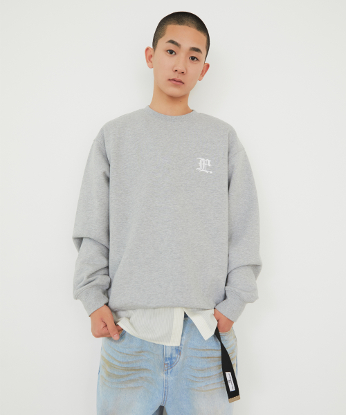 GOTHIC SWEATSHIRT heather gray（スウェット）｜LMC（ ）の