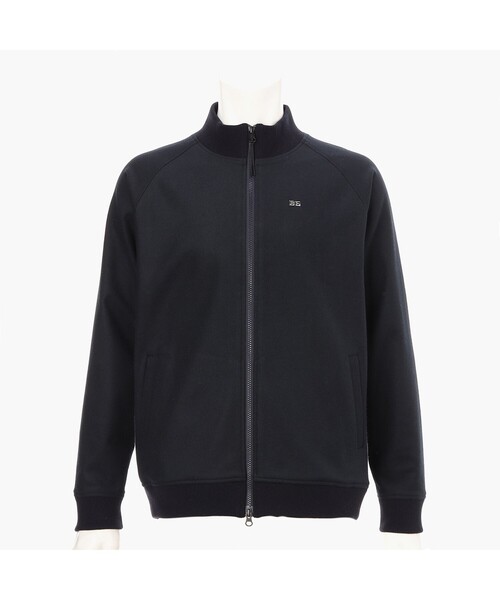 BRIEFING（ブリーフィング）の「【BRIEFING GOLF／ブリーフィングゴルフ】 CL MS WOOLY BLOUSON（ブルゾン・メンズ・チャコール/ネイビー・M/L）」の2枚目の写真