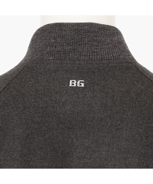 BRIEFING（ブリーフィング）の「【BRIEFING GOLF／ブリーフィングゴルフ】 CL MS WOOLY BLOUSON（ブルゾン・メンズ・チャコール/ネイビー・M/L）」の4枚目の写真