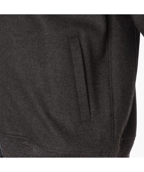 BRIEFING（ブリーフィング）の「【BRIEFING GOLF／ブリーフィングゴルフ】 CL MS WOOLY BLOUSON（ブルゾン・メンズ・チャコール/ネイビー・M/L）」の8枚目の写真