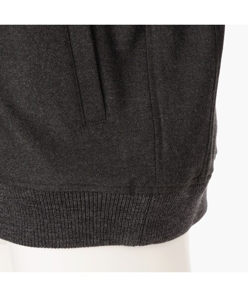 BRIEFING（ブリーフィング）の「【BRIEFING GOLF／ブリーフィングゴルフ】 CL MS WOOLY BLOUSON（ブルゾン・メンズ・チャコール/ネイビー・M/L）」の9枚目の写真