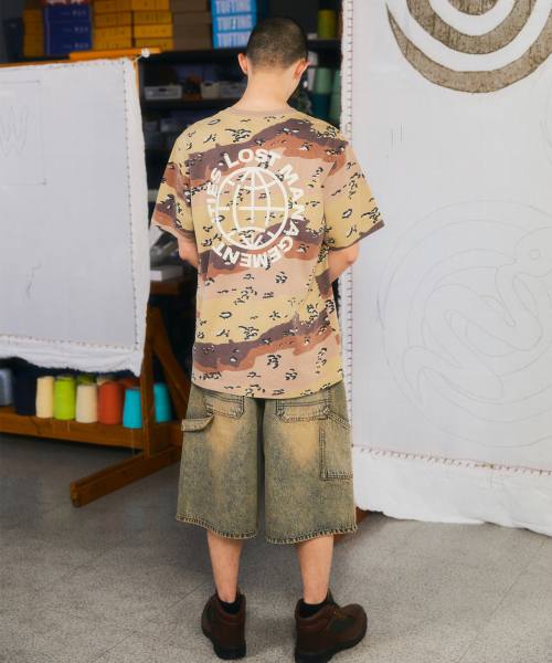 LMCの「ブラッシュウォッシュデニムカーペンターショーツサンド(その他パンツ・レディース・その他・S/M/L)」の22枚目の写真