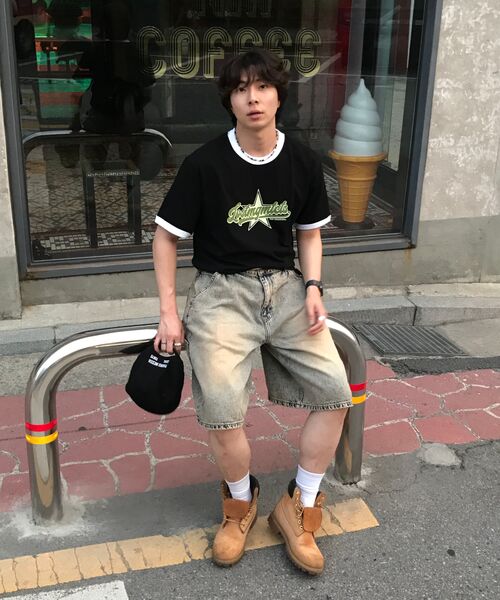 LMCの「ブラッシュウォッシュデニムカーペンターショーツサンド(その他パンツ・レディース・その他・S/M/L)」の8枚目の写真