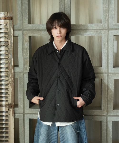 primula(プリムラ)の「ダイヤモンドキルティングジャケット(その他アウター・メンズ・ブラック・L/M/XL)」の10枚目の写真