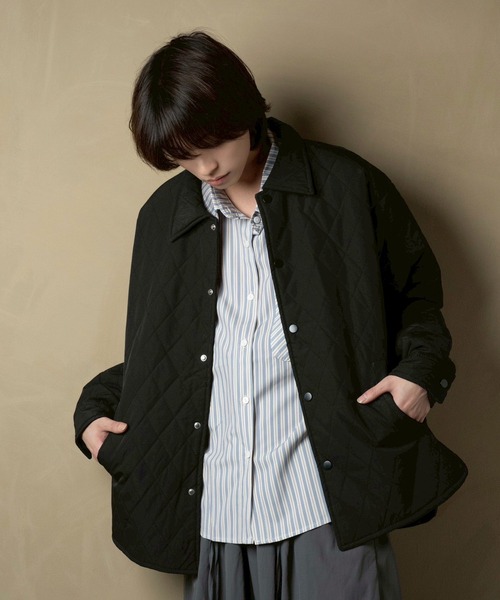 primula(プリムラ)の「ダイヤモンドキルティングジャケット(その他アウター・メンズ・ブラック・L/M/XL)」の13枚目の写真