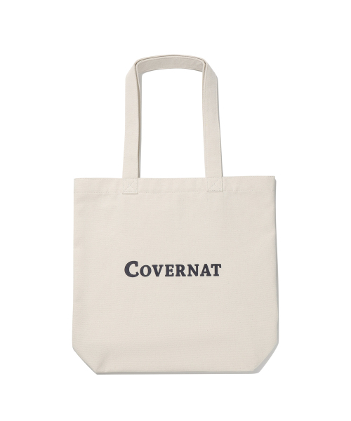 COVERNAT(カバーナット)の「シンボルロゴキャンバスバッグ アイボリー(エコバッグ/サブバッグ・レディース・その他・FREE)」の2枚目の写真
