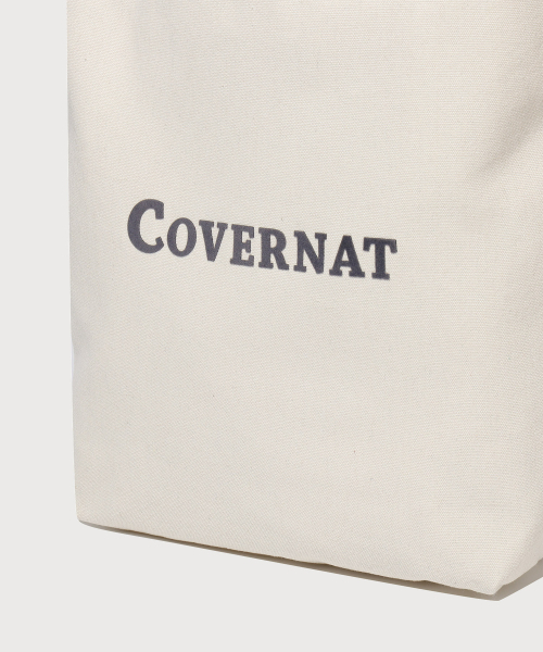 COVERNAT(カバーナット)の「シンボルロゴキャンバスバッグ アイボリー(エコバッグ/サブバッグ・レディース・その他・FREE)」の5枚目の写真