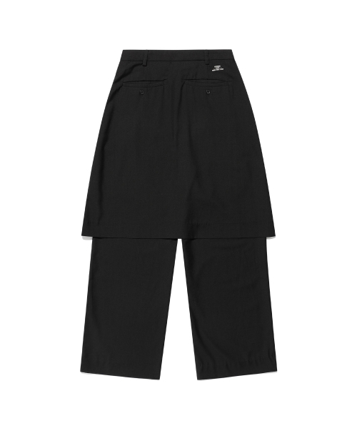 NICE GHOST CLUB(ナイスゴーストクラブ)の「FFATS FRILL LAYERED SKIRT PANTS_BLACK(NG2EFUPA15A)(その他パンツ・レディース・ブラック・S/M)」の2枚目の写真