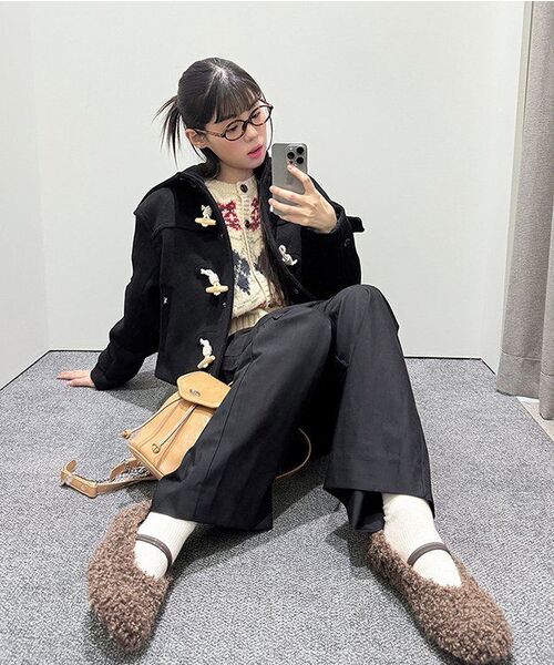 NICE GHOST CLUB(ナイスゴーストクラブ)の「FFATS FRILL LAYERED SKIRT PANTS_BLACK(NG2EFUPA15A)(その他パンツ・レディース・ブラック・S/M)」の12枚目の写真