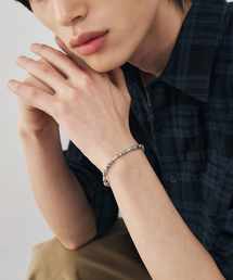 DRAW FIT（ドローフィット）の「エンバーグレイブレスレット [SILVER]（ブレスレット）」