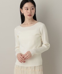 A part by | 2WAYスクエアリブプルオーバー_長袖(ニット/セーター)