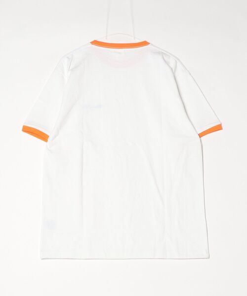 Champion（チャンピオン）の「【Champion/チャンピオン】メンズ メンズカジュアル ショートスリーブリンガーTシャツ（Tシャツ/カットソー・メンズ・ライトイエロー/ライトピンク/ライトオレンジ系・X-LARGE/LARGE/MEDIUM）」の18枚目の写真