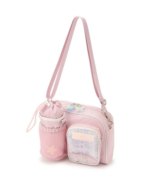 ペットボトルホルダー付 ショルダーバッグ（ショルダーバッグ）｜mezzo