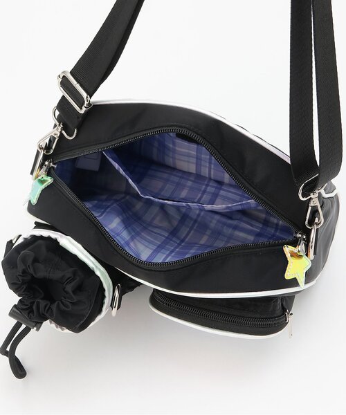 ペットボトルホルダー付 ショルダーバッグ（ショルダーバッグ）｜mezzo