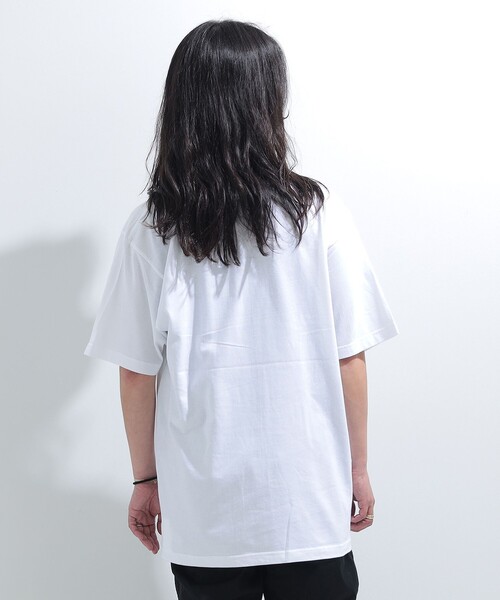 mmts(マミタス)の「ラブリーピンク刺繍 Tシャツ 旅行 レイヤード 洗濯可能 主役トップス ライブ(Tシャツ/カットソー・レディース・ホワイト/ピンク・L/M/XL/S)」の6枚目の写真