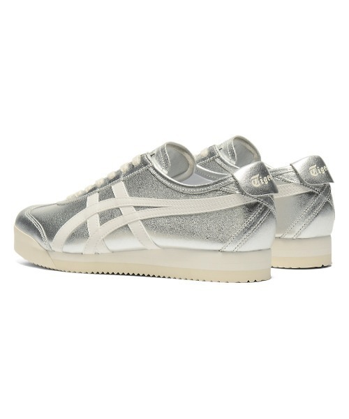 Onitsuka Tiger(オニツカタイガー)の「MEXICO 66 PF / メキシコ 66 ピーエフ(スニーカー・レディース・シルバー系その他・23.5/24.5/22.5/27.5/26.5/25.5/28.5/28/27/26/25/24/23)」の7枚目の写真