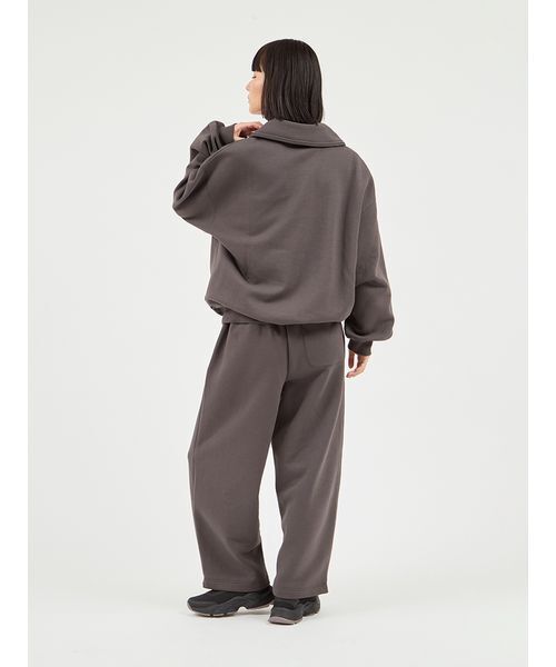 NEW BALANCE（ニューバランス）の「【New Balance for emmi】Track side フリースバレルパンツ（その他パンツ・レディース・チャコールグレー・M/S）」の5枚目の写真