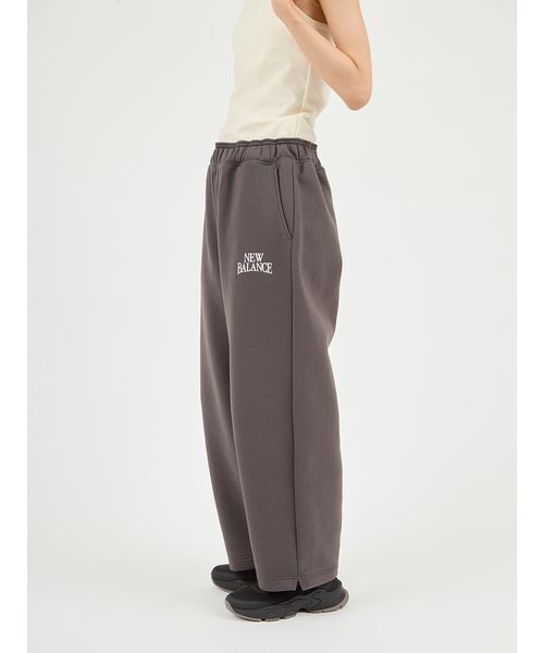 NEW BALANCE（ニューバランス）の「【New Balance for emmi】Track side フリースバレルパンツ（その他パンツ・レディース・チャコールグレー・M/S）」の9枚目の写真