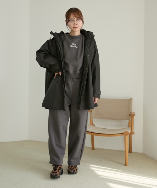 NEW BALANCE（ニューバランス）の「【New Balance for emmi】Track side フリースバレルパンツ（その他パンツ・レディース・チャコールグレー・M/S）」の21枚目の写真