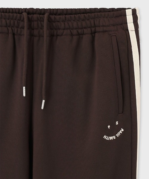 PS Paul Smith(ピーエスポールスミス)の「"Happy" トラックパンツ / 162513 689Z(その他パンツ・メンズ・チョコ/キナリ・X-LARGE/LARGE/MEDIUM)」の3枚目の写真