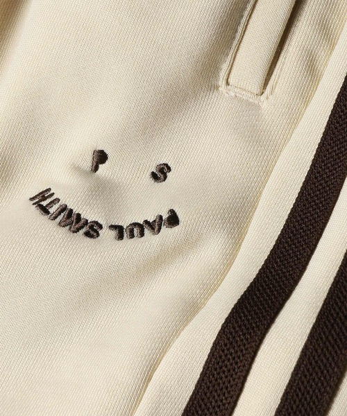 PS Paul Smith(ピーエスポールスミス)の「"Happy" トラックパンツ / 162513 689Z(その他パンツ・メンズ・チョコ/キナリ・X-LARGE/LARGE/MEDIUM)」の12枚目の写真