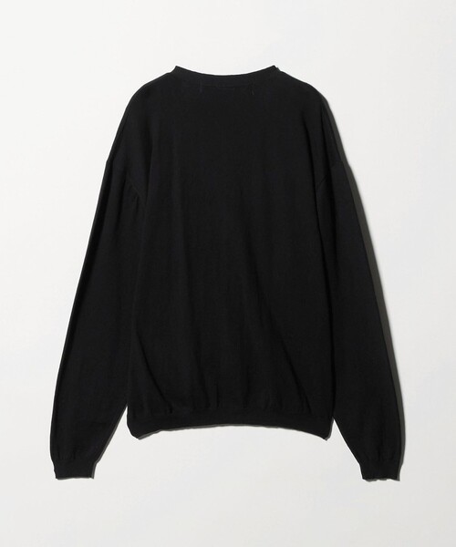 CITEN(シテン)の「<CITEN>コットンカシミヤニットVネックカーデ(カーディガン/ボレロ・メンズ・ネイビー/ブラック・L/M)」の11枚目の写真